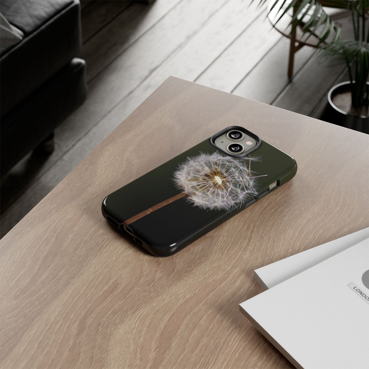 Dandelion Photo Tough Case — Protective Floral Phone Cover