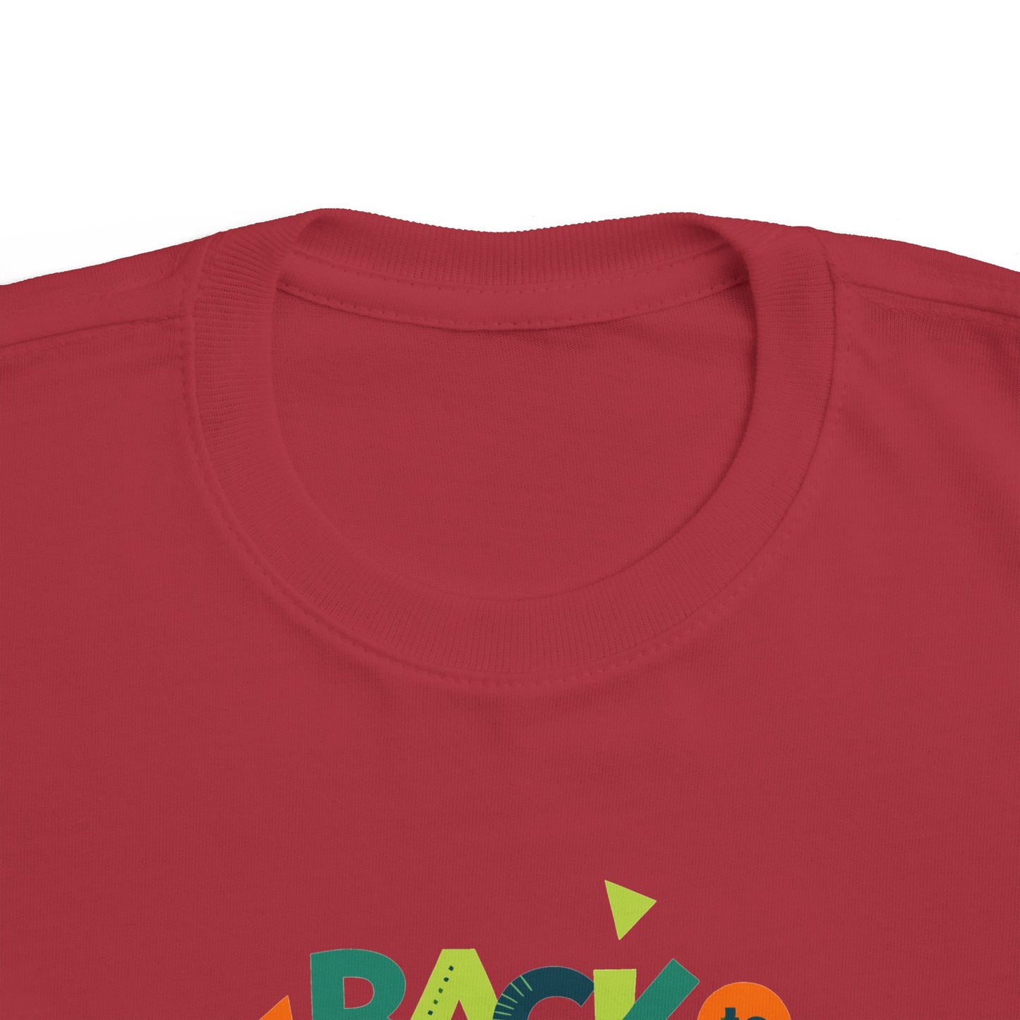 Colorful Toddler Tee - Perfect for Back to School