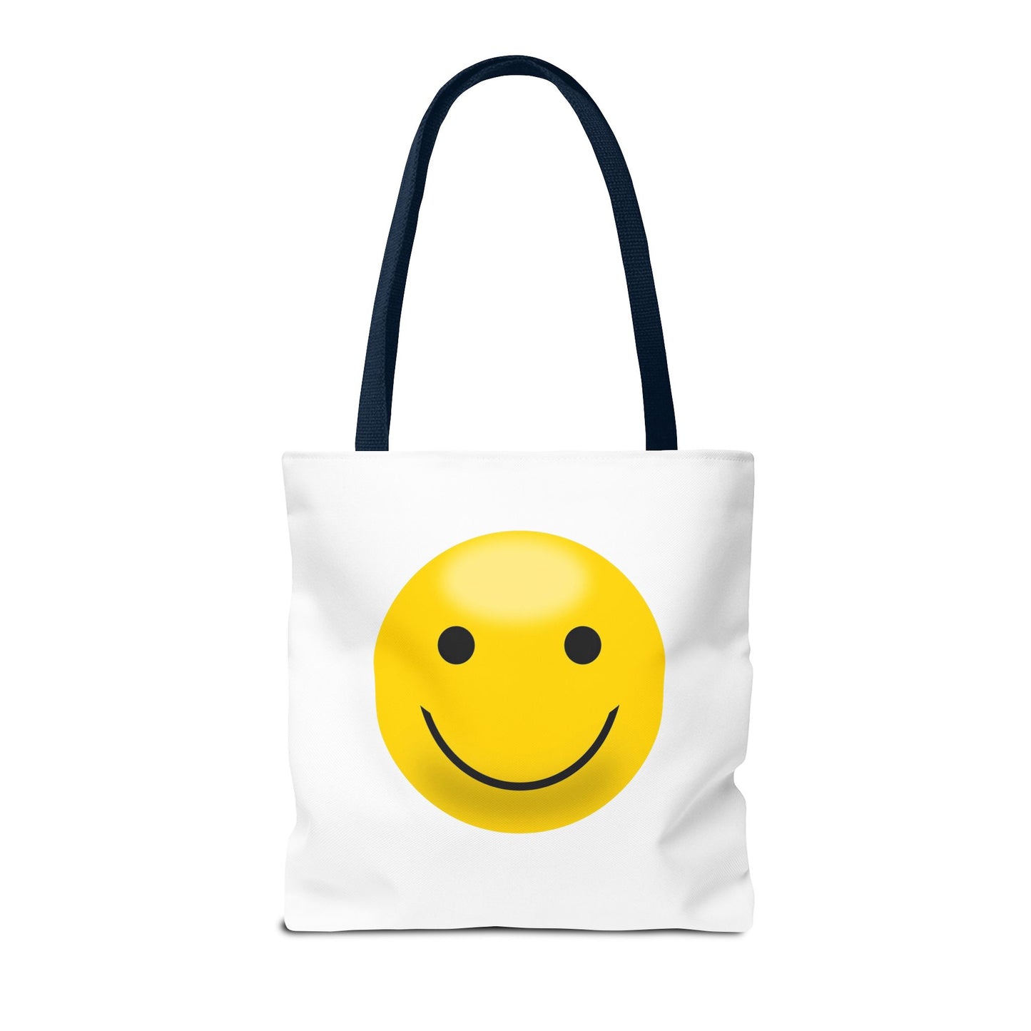 Smiley Face Tote Bag, Eco-Friendly Shopping Bag