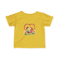 Infant Tee — Cute Heart Kids Valentine Design