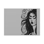 Gothic Woman Portrait Canvas Art — Matte Stretched Wall Decor