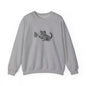Kitten Butterfly Sweatshirt, Cozy Crewneck with Cat Art, Perfect Gift for Animal Lovers, Cute Sweatshirt for Relaxation & Everyday Wear