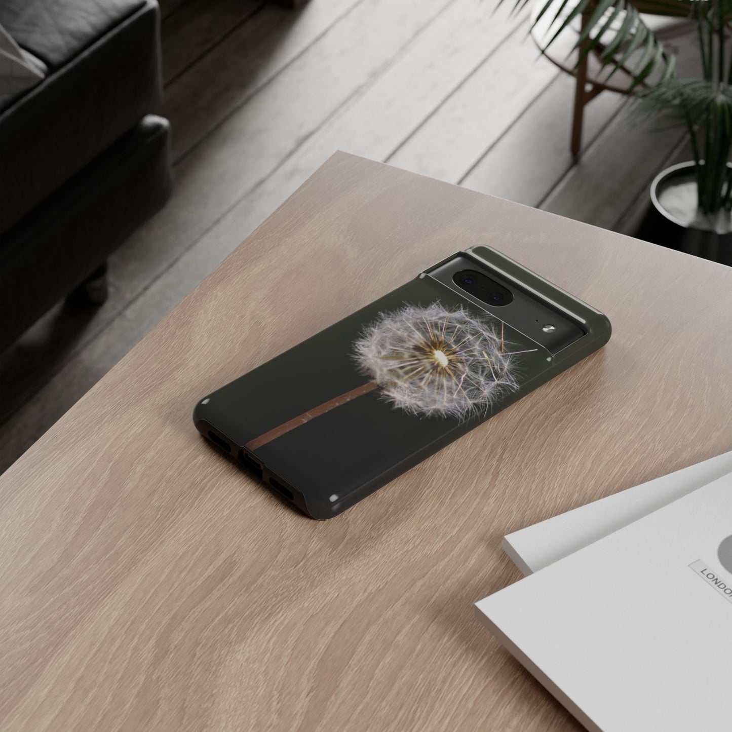Dandelion Photo Tough Case — Protective Floral Phone Cover