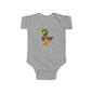 Cute Duck Infant Bodysuit, Baby Shower Gift, Toddler Clothing, Spring Outfits, Eco-Friendly Baby Wear, Animal Lover Apparel