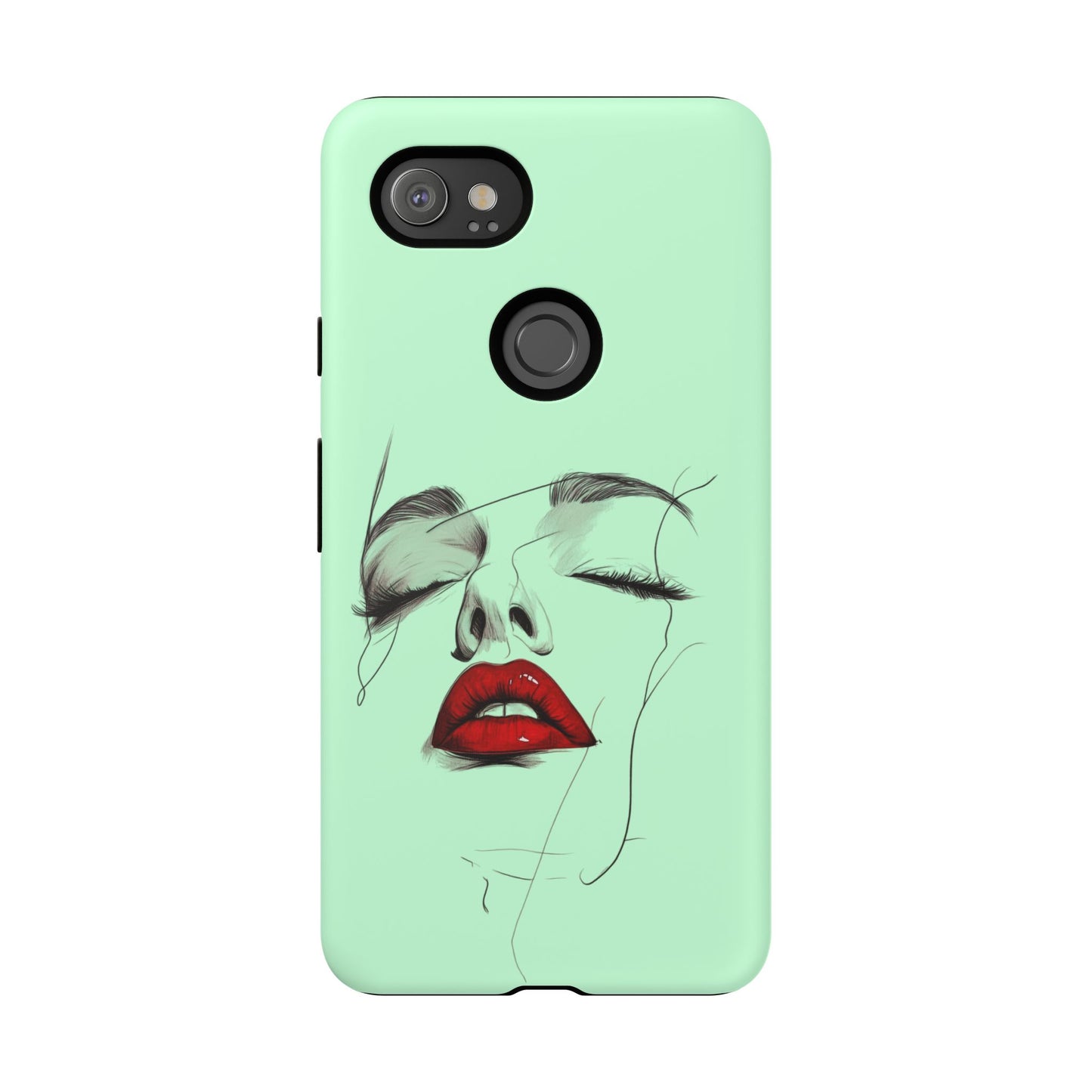 Stylish Phone Case, Artistic Phone Cover, Trendy Tech Accessory, Unique Cell Phone Protector, Gift for Her, Modern Aesthetic
