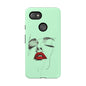 Stylish Phone Case, Artistic Phone Cover, Trendy Tech Accessory, Unique Cell Phone Protector, Gift for Her, Modern Aesthetic