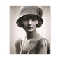 Vintage 1920s Flapper Portrait Canvas
