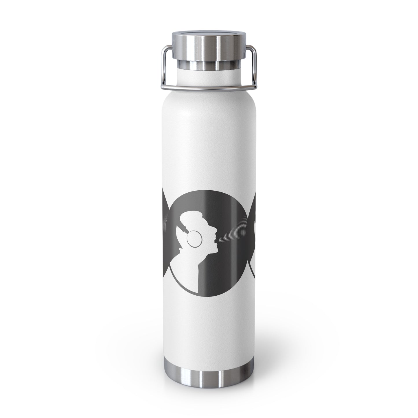 Stylish Copper Insulated Water Bottle for On-the-Go Hydration | Fitness, Travel, Eco-Friendly Gift, Unique Design, 22oz
