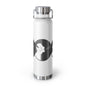 Stylish Copper Insulated Water Bottle for On-the-Go Hydration | Fitness, Travel, Eco-Friendly Gift, Unique Design, 22oz
