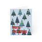 Winter Holiday Greeting Cards, Merry Christmas Cards, Seasonal Cards, Festive Stationery, Christmas Cards Set, Holiday Wishes Cards