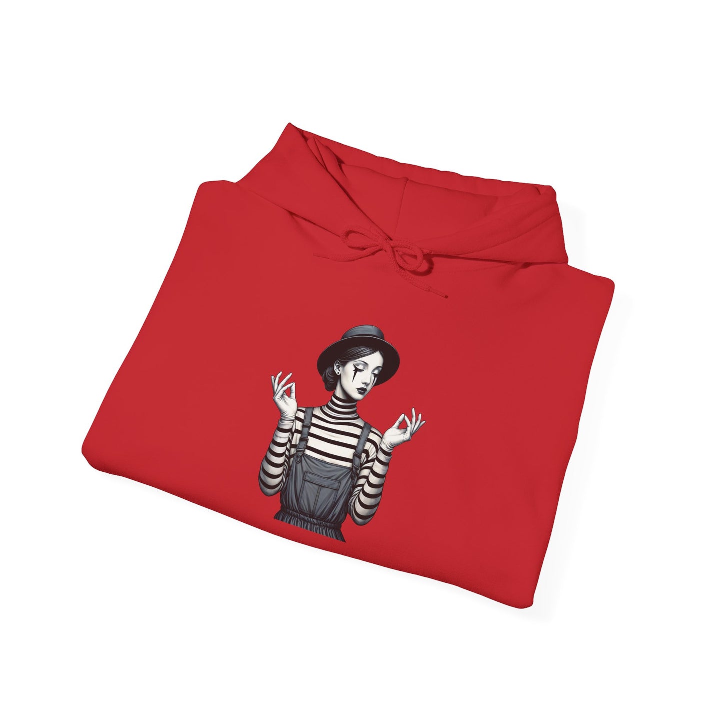 Chic Graphic Hooded Sweatshirt for Trendy Mischief Lovers, Cozy Unisex Pullover, Great for Gifting, Weekend Outfits, [...]