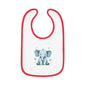 Cute Elephant Baby Bib - Adorable Infant Feeding Accessory