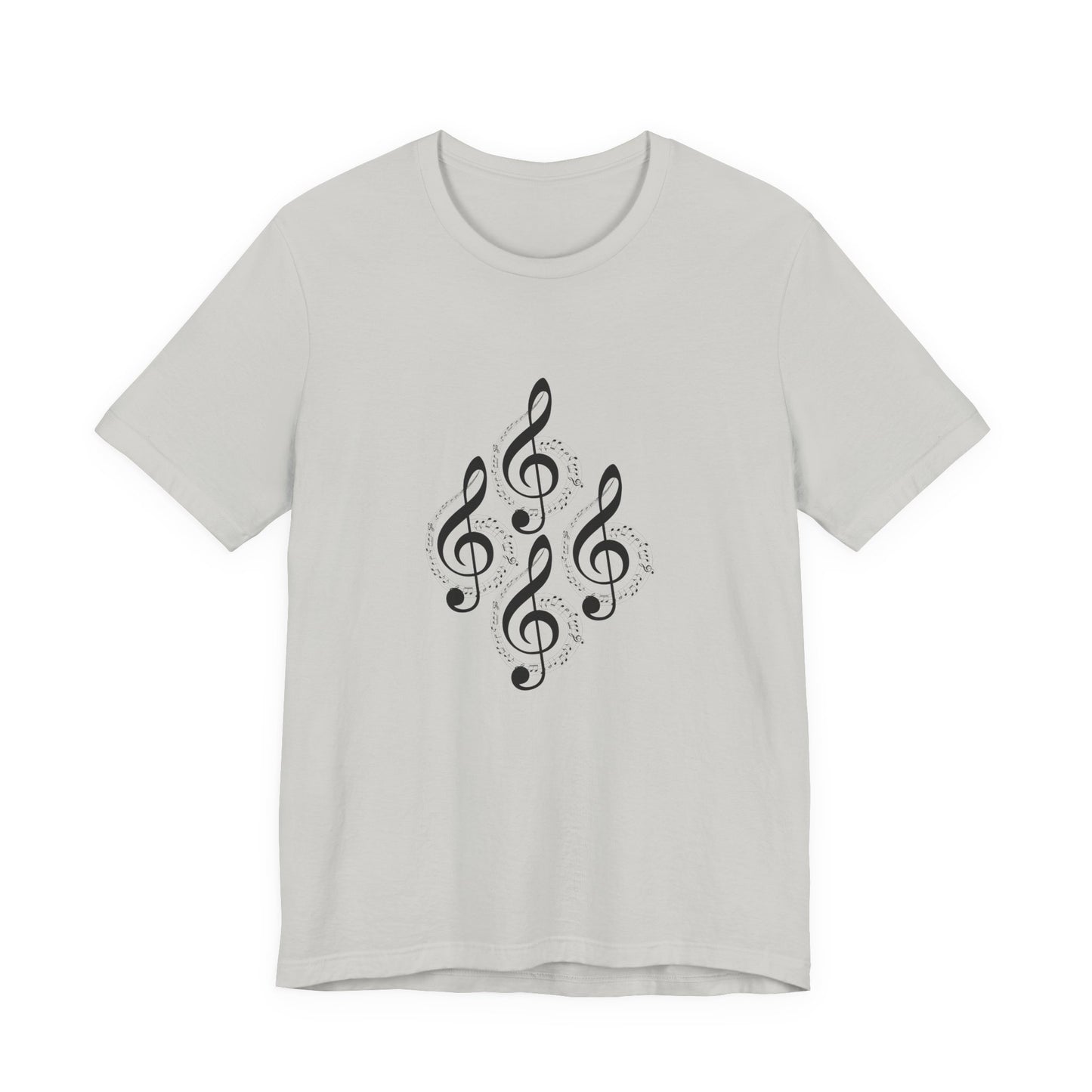 Musical Notes Tee - Perfect for Music Lovers, Casual Wear, Concerts, Festivals, Unique Gift Idea