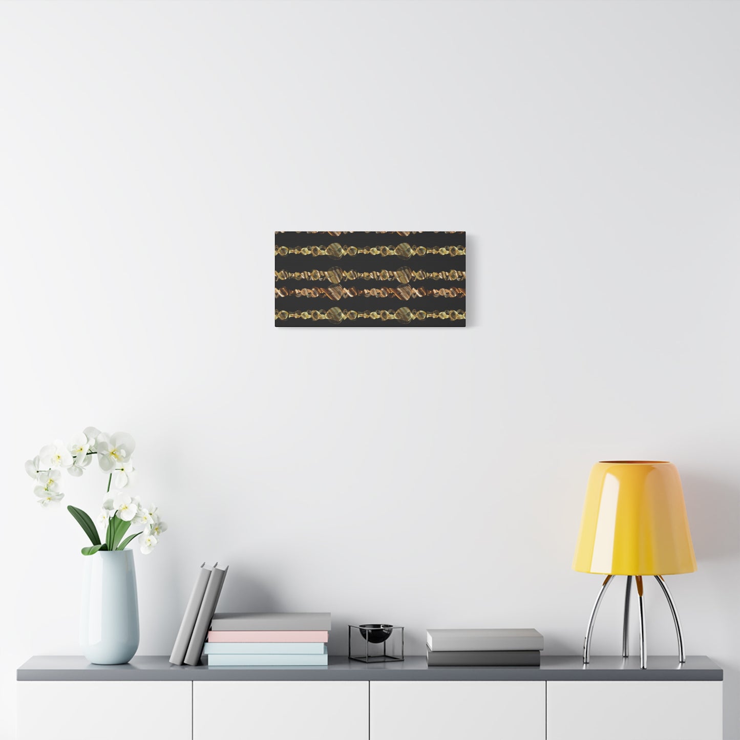 Artistic Canvas Gold and Black