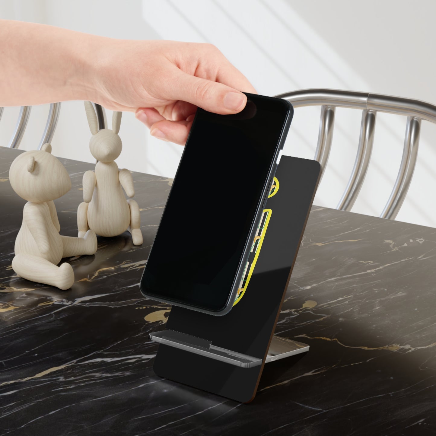 Personalized Phone Stand, Custom Mobile Display Holder, Desk Organization, Gift for Tech Lovers, Desk Accessory