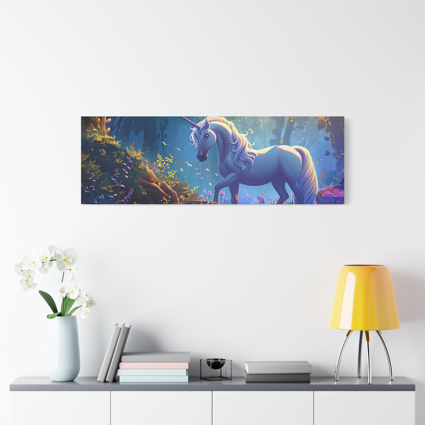 Matte Canvas, Stretched, 1.25" - Unicorn