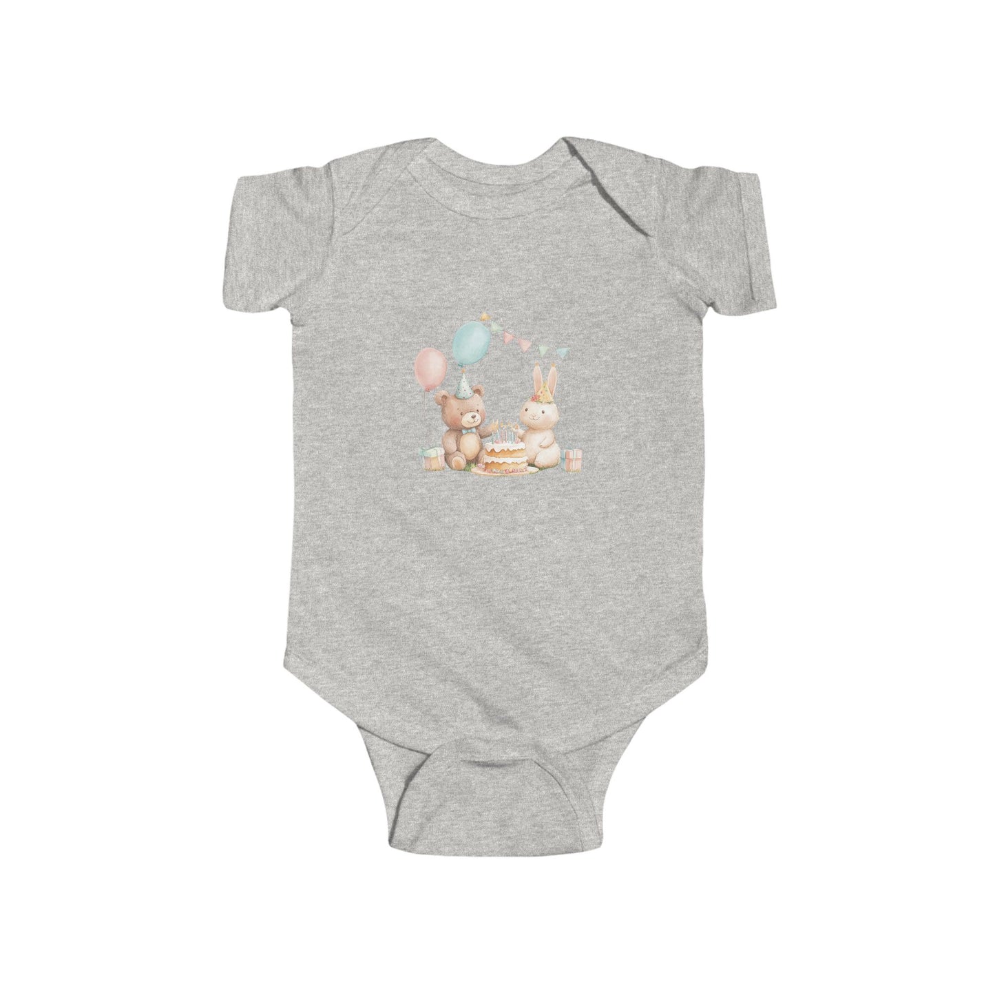 Adorable Animal-Themed Infant Bodysuit | Baby Shower Gift
