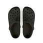 EVA Foam Clogs — Lightweight Black Swirl Slip‑On Shoes