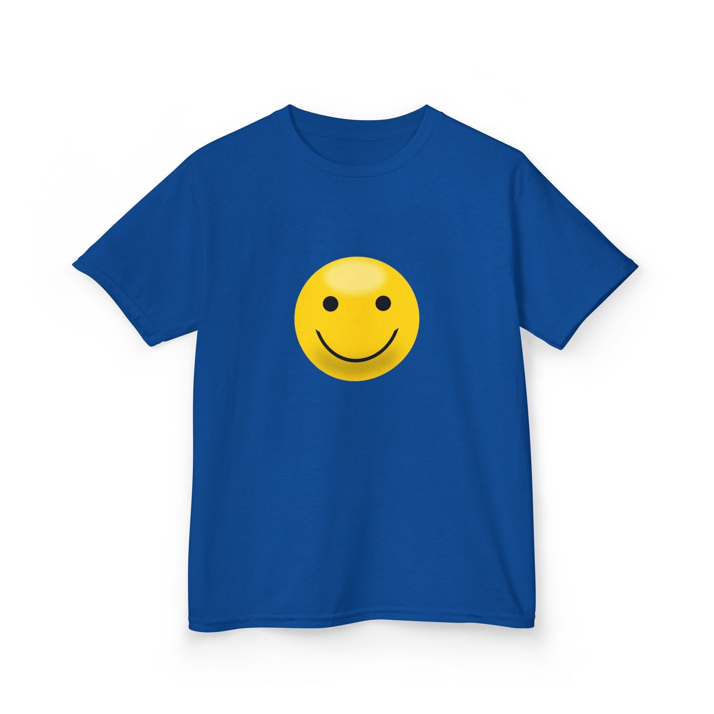 Kids Smiley Face Tee - Fun Cotton Shirt for Kids