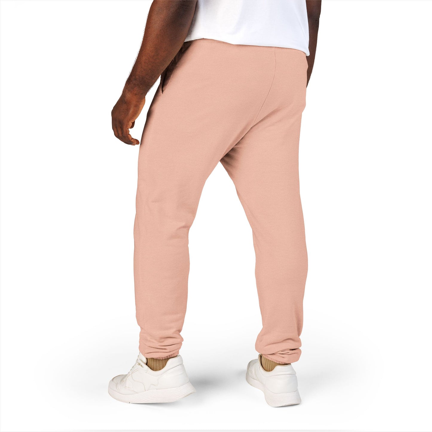 Sweatpants — Colorful Cosmic Cat Graphic "Pet Me" Joggers