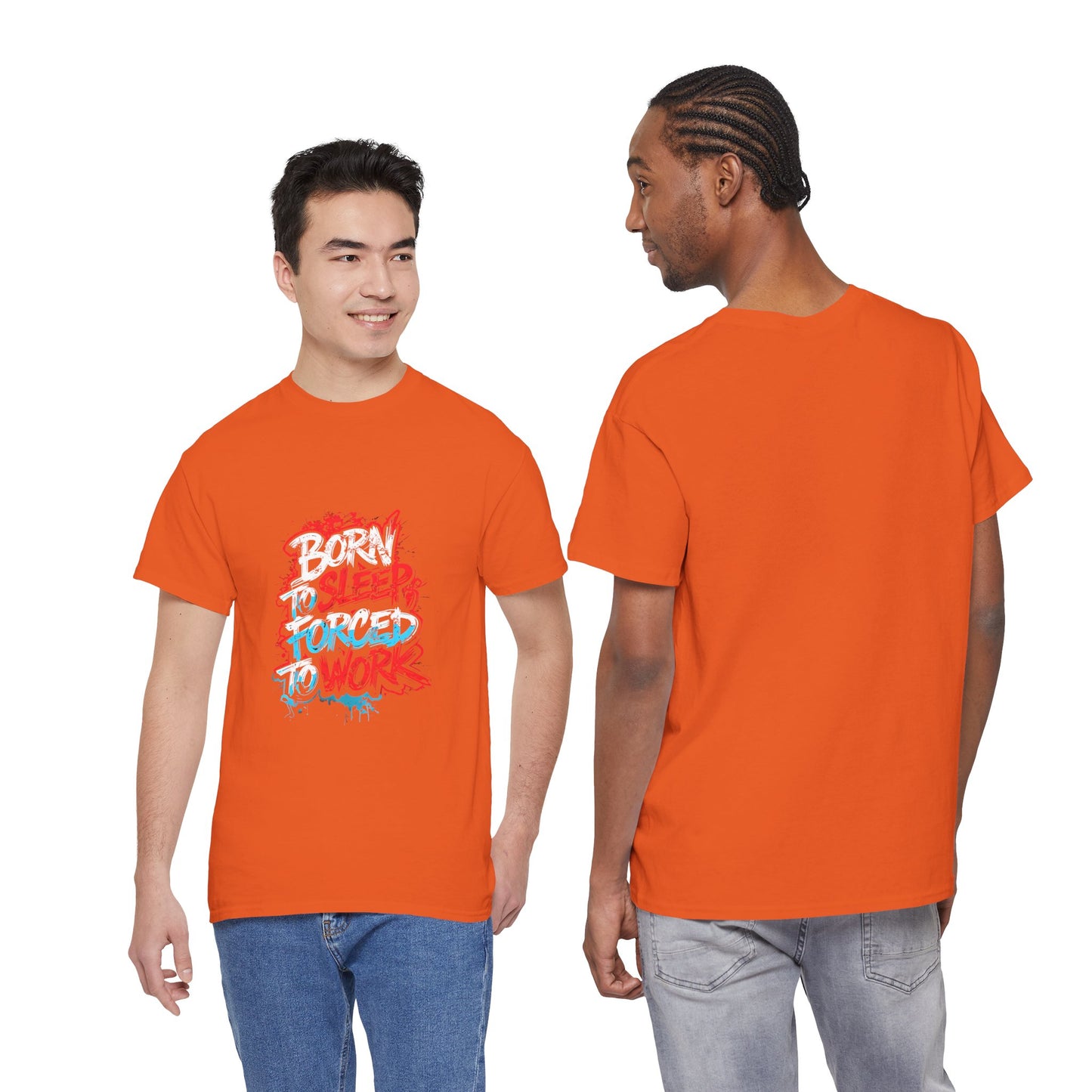 Born to Sleep, Forced to Work T‑Shirt — Funny Graphic Tee for Night Owls