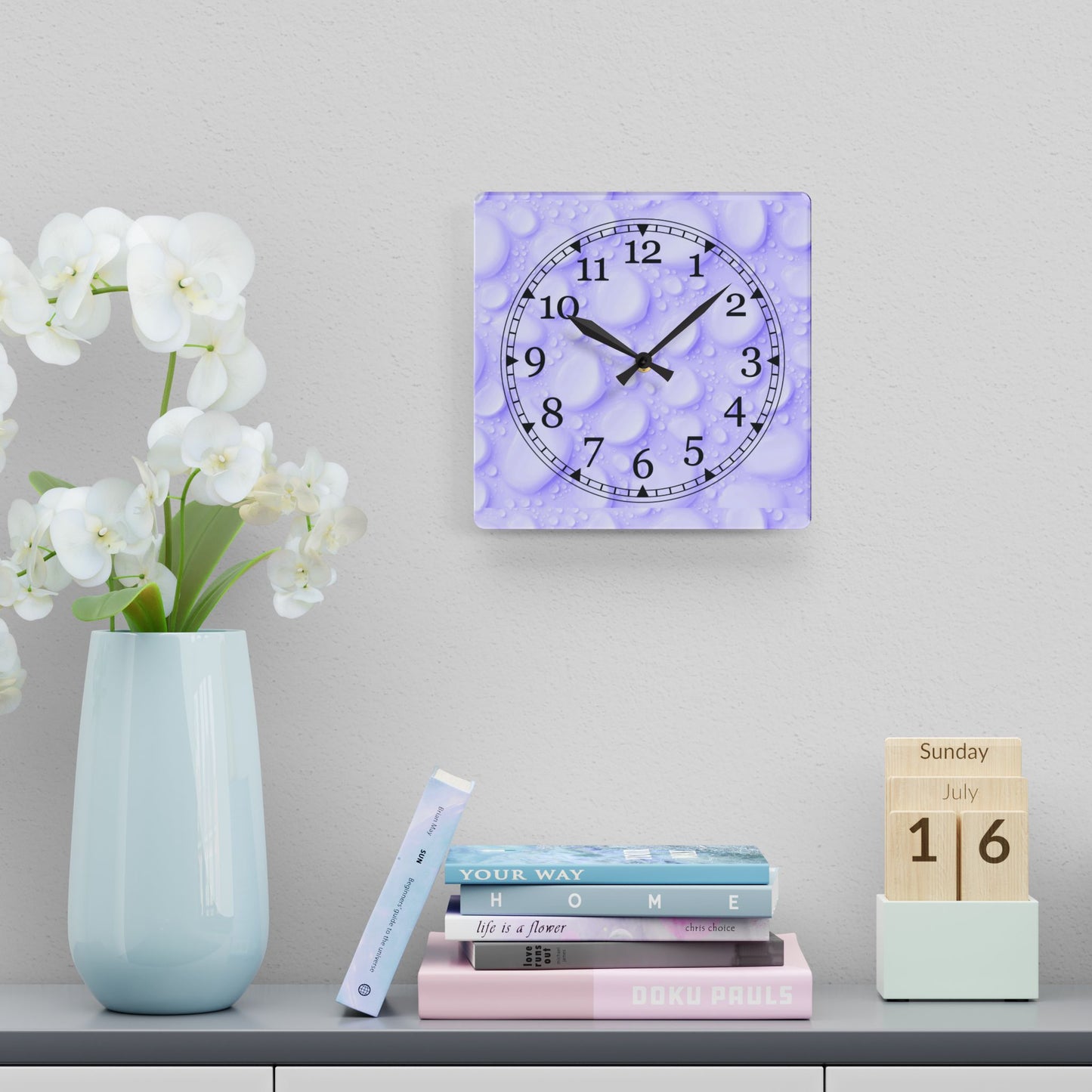 Elegant Acrylic Wall Clock with Water Droplet Design, Modern Home Decor, Timeless Gift for Any Occasion, Stylish Wall Art, Perfect for [...]