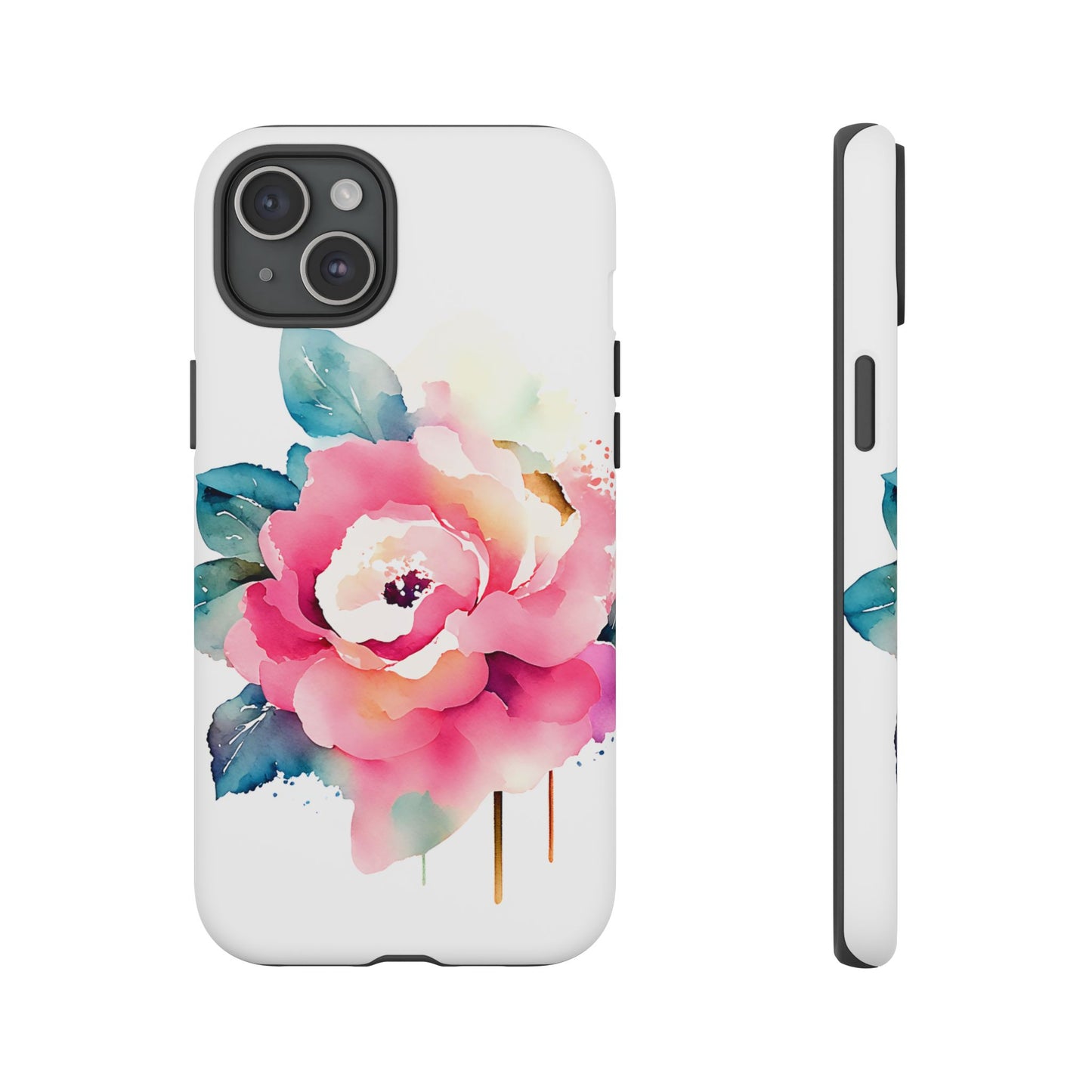 Floral Phone Case - Vibrant Rose Design
