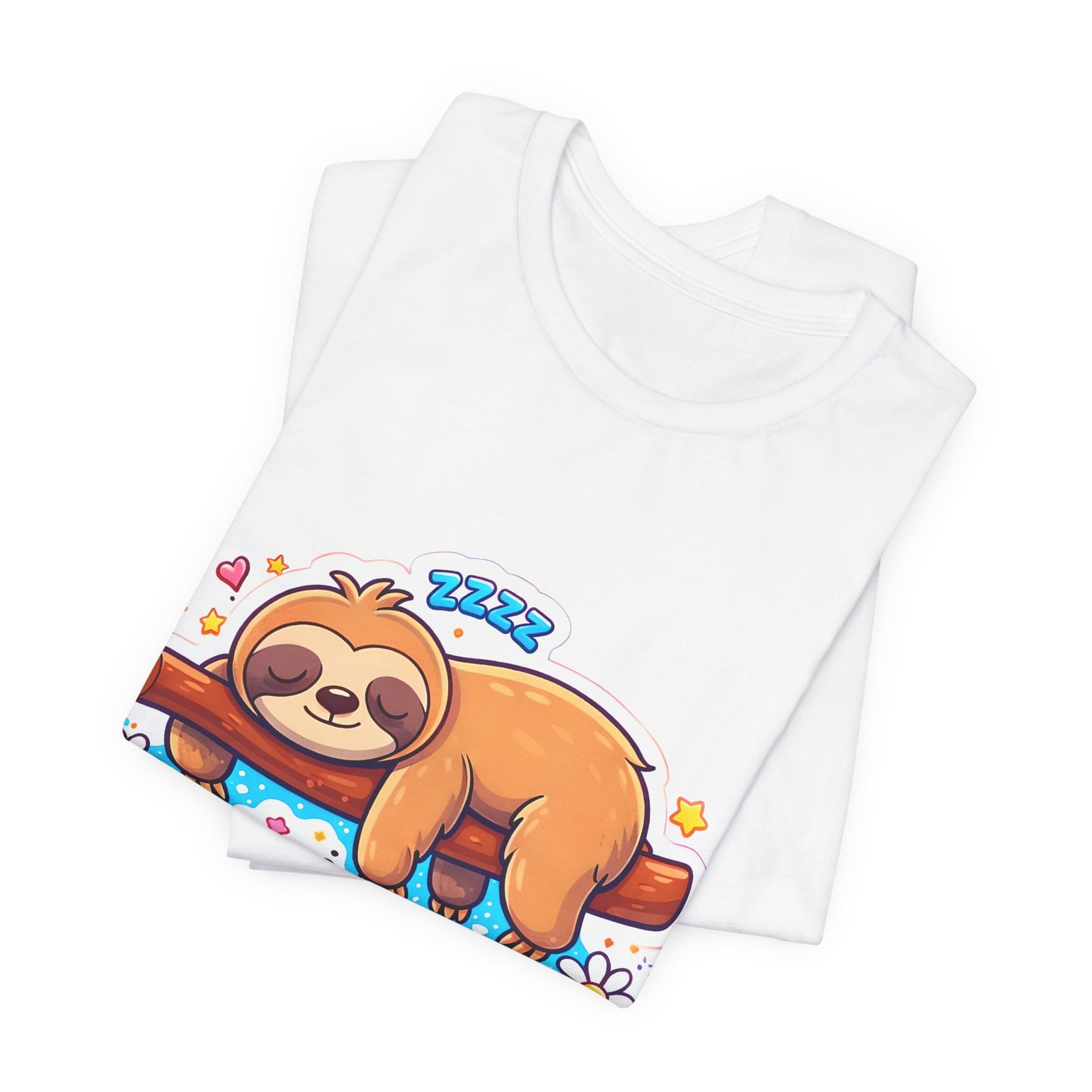 Napaholic Sloth Tee — Cute Sleeping Sloth 'Napaholic' Graphic T-Shirt