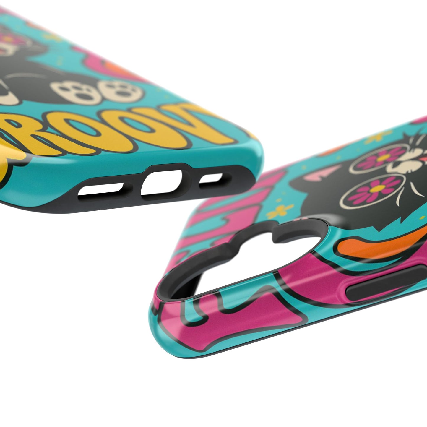 Groovy Cat Magnetic Impact-Resistant Phone Case