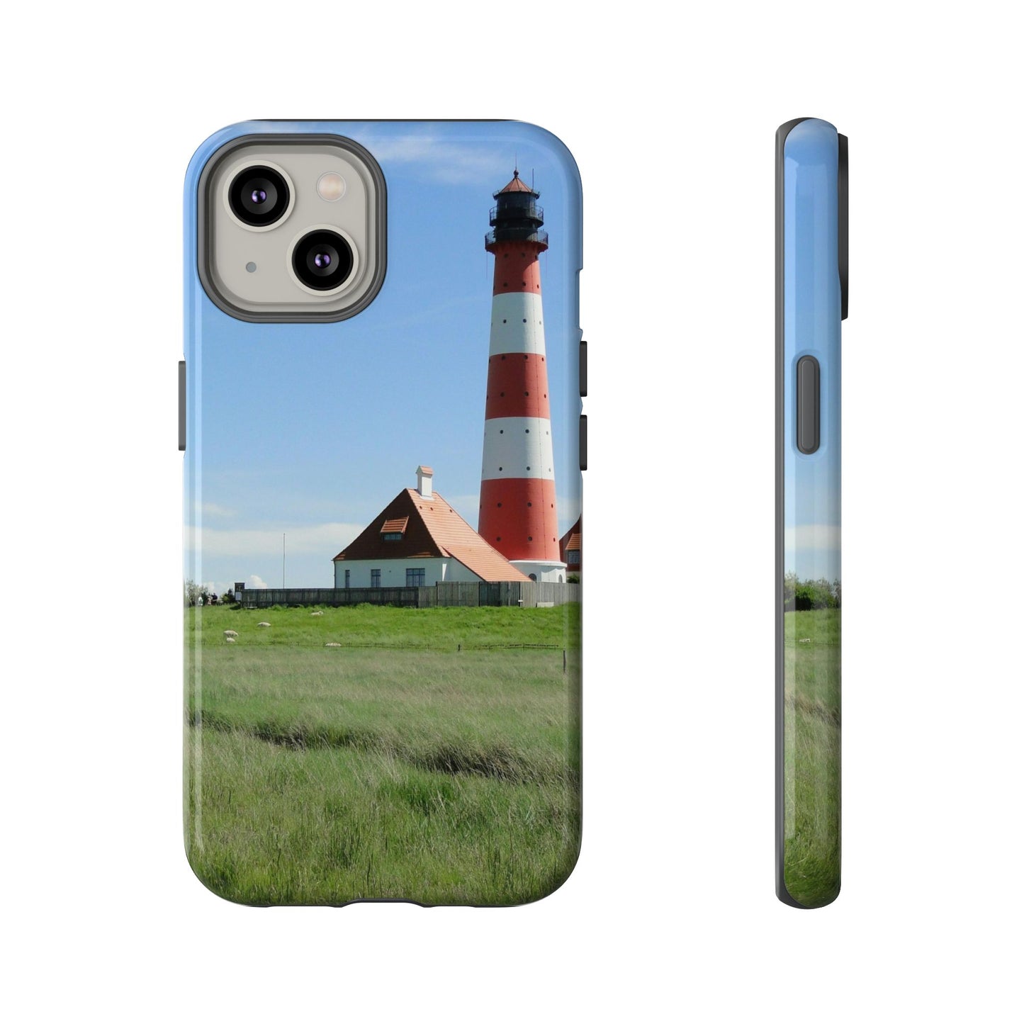 Lighthouse Phone Case - Coastal Vibes, Nautical Gift, Ocean Lover Accessory, Beach Aesthetic, Customizable Design