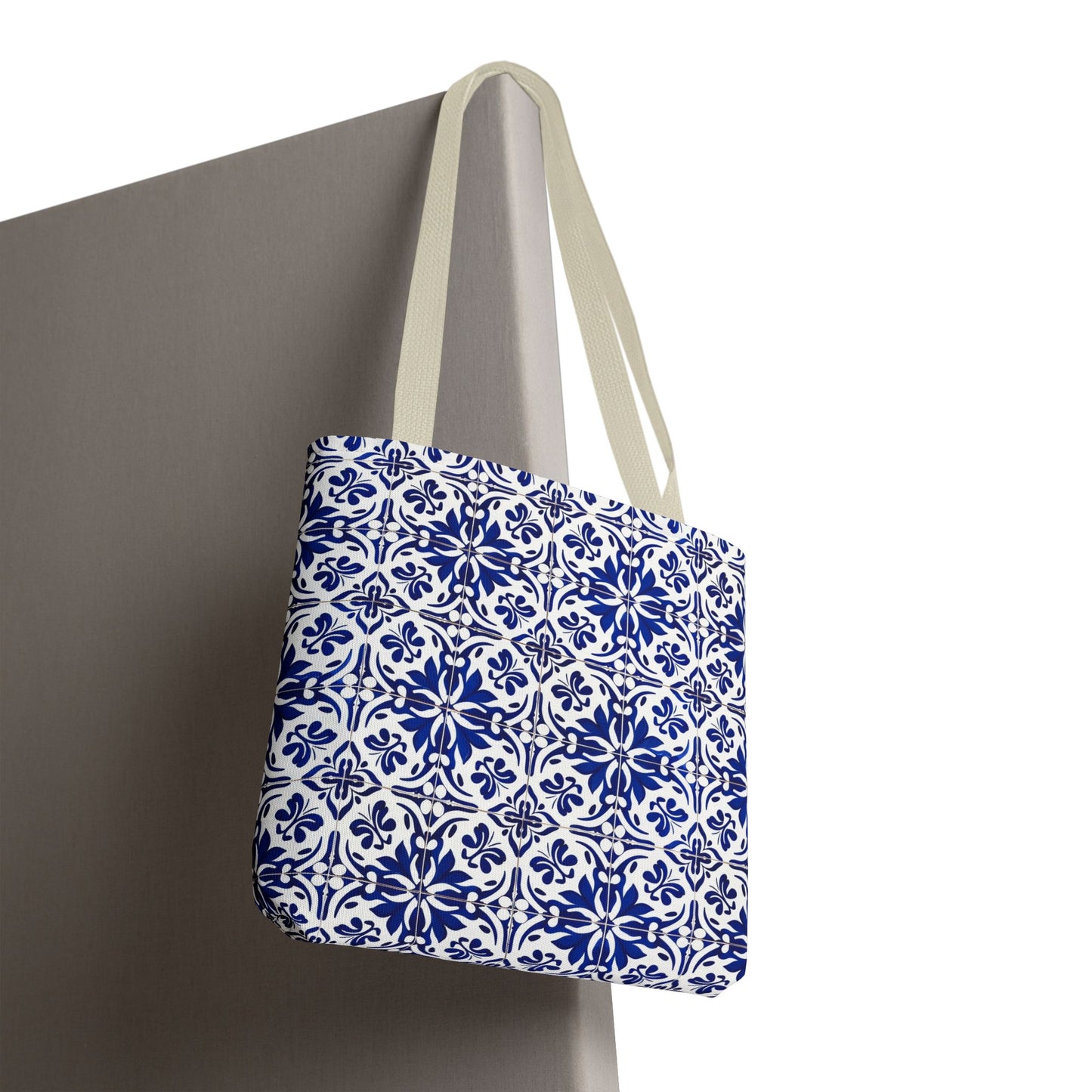Blue Moroccan Tile Tote Bag