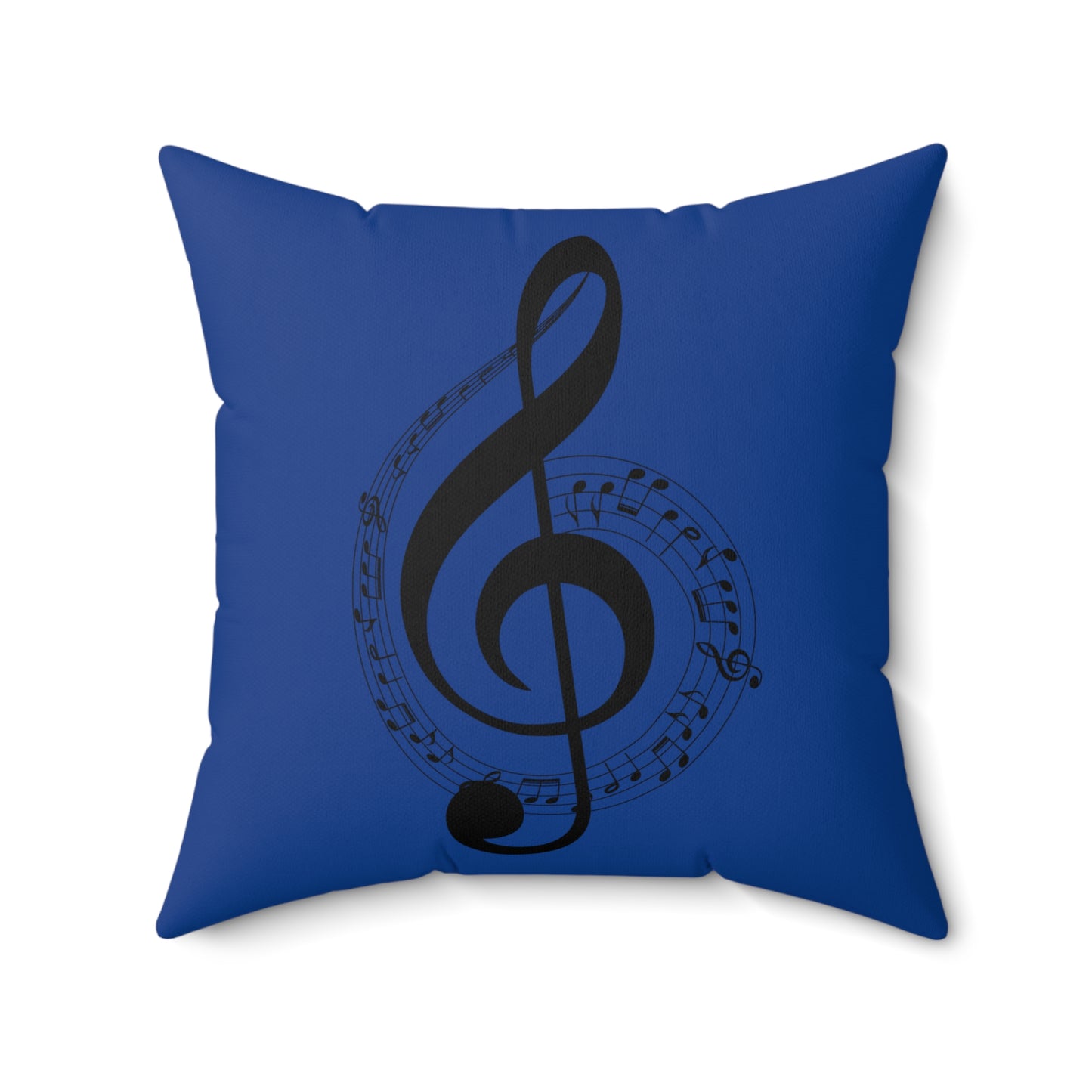 Musical Note Throw Pillow - Cozy Music Decor, Gift for Musicians