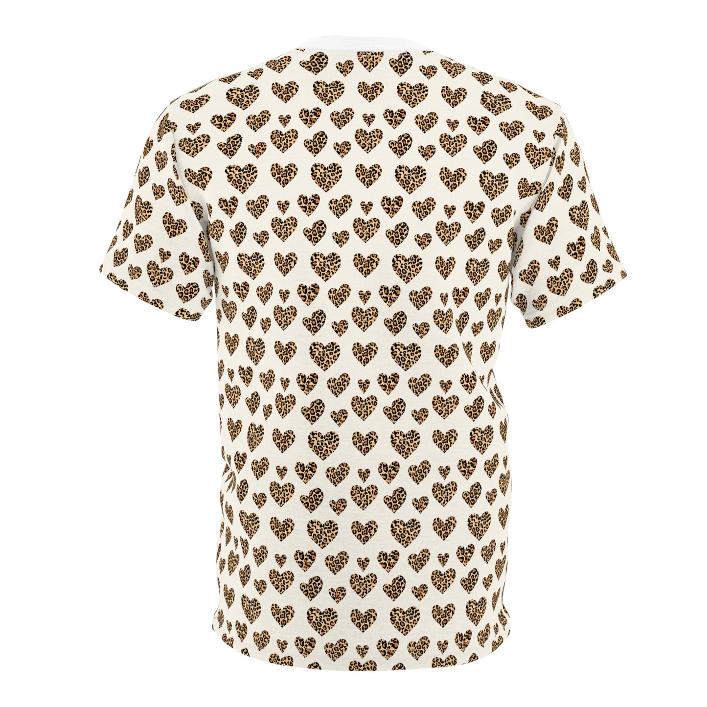 Leopard Heart All-Over Print Tee