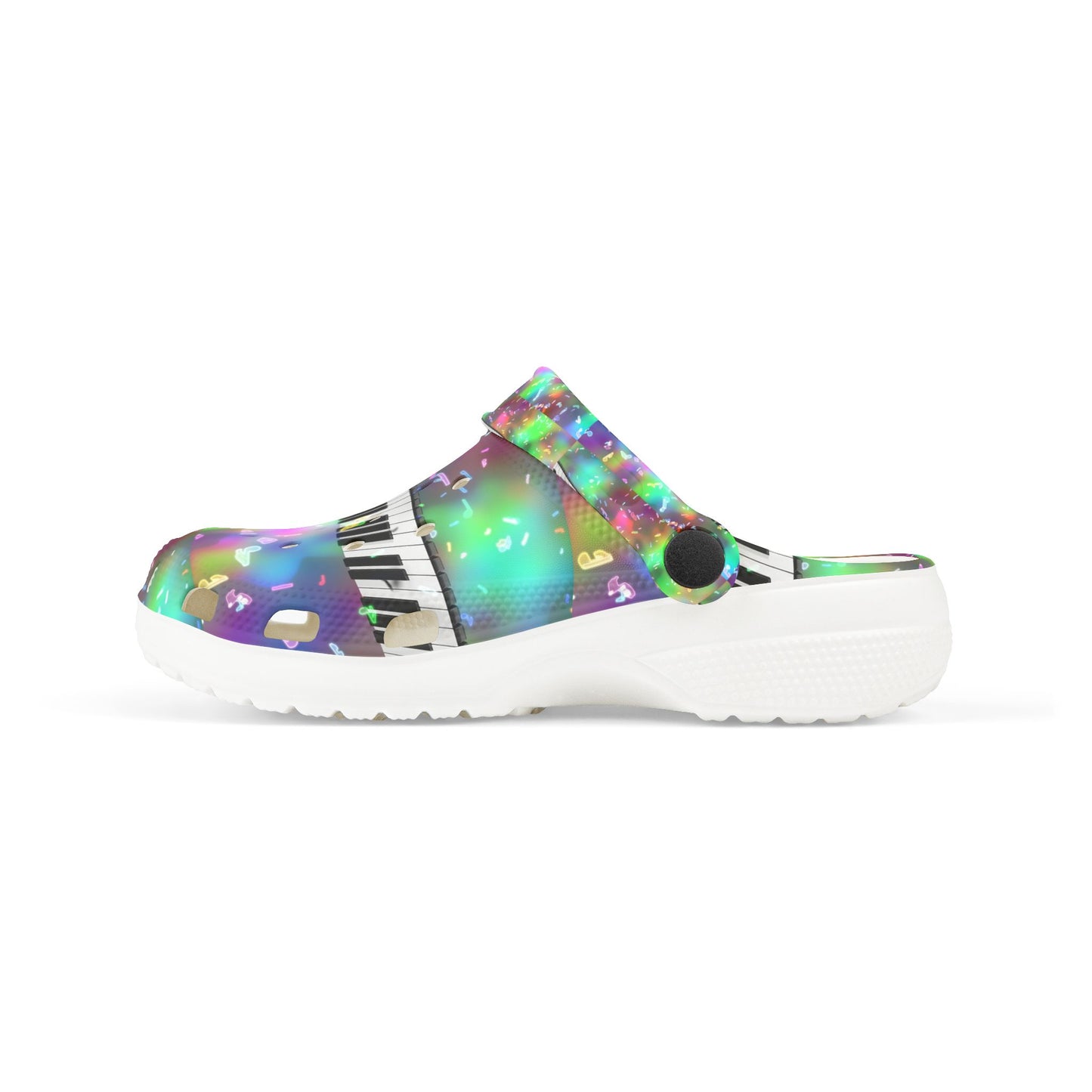 Colorful Musical Kid's EVA Foam Clogs - Bright, Fun