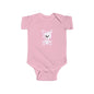 Adorable Baby Bodysuit with Cute Bear Design, Infant Onesie, Baby Shower Gift, Newborn Clothing, Toddler Outfit, Birth Announcement