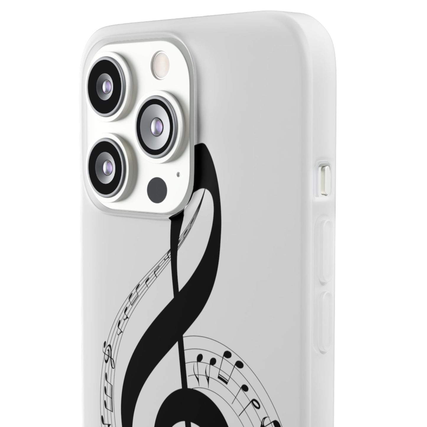 Phone Case — Musical Treble Clef Design