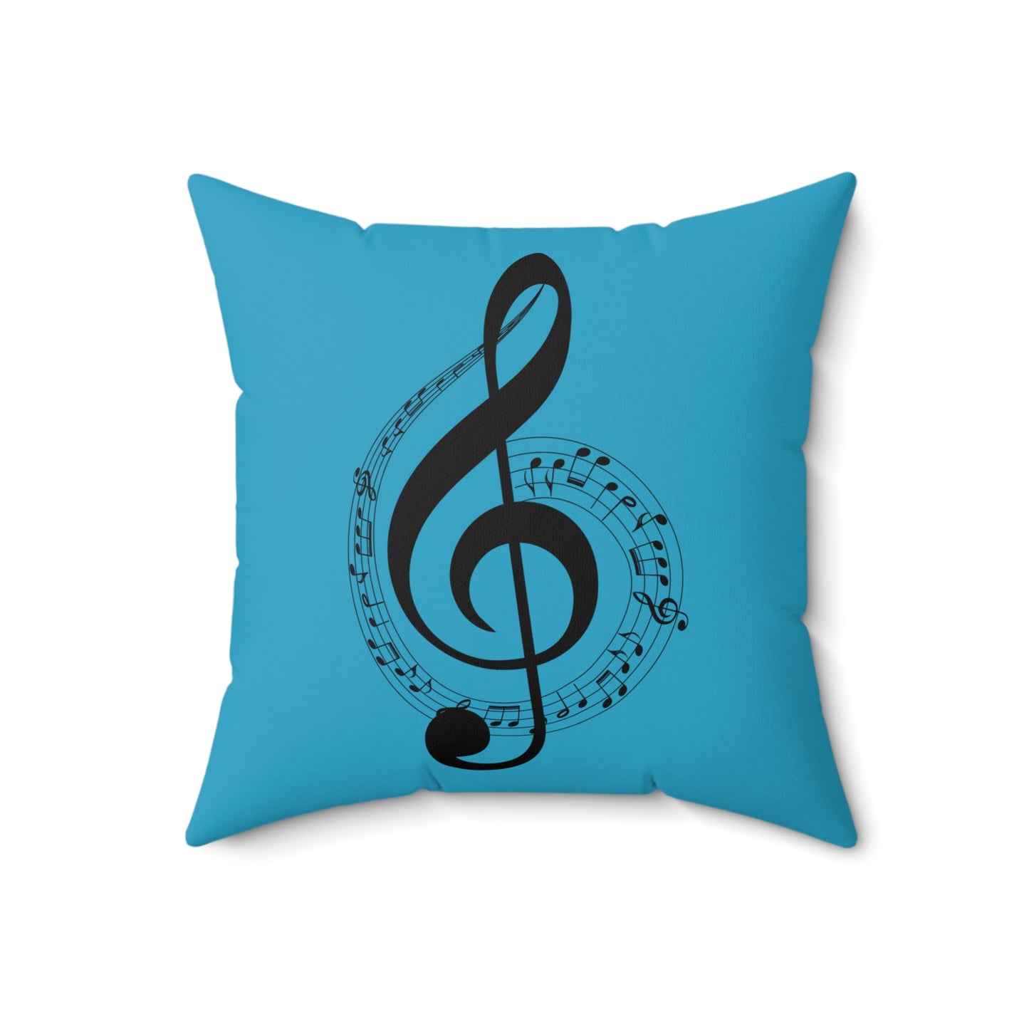 Musical Notes Decorative Pillow