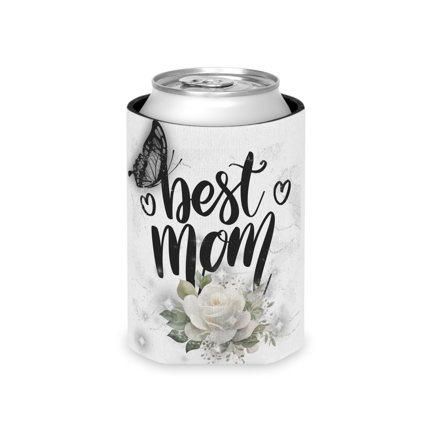 Best Mom Can Cooler - Perfect Gift for Mother's Day, Birthday, BBQs, Outdoor Fun, Family Gatherings, Stylish Drink Holder