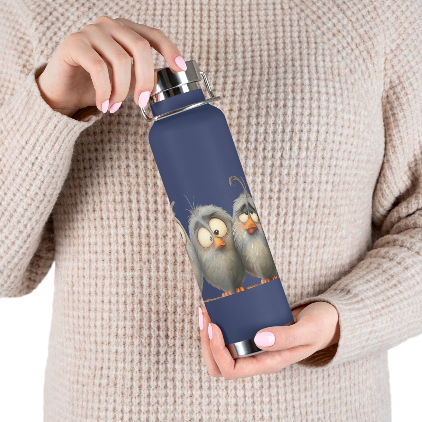 Copper Vacuum Insulated Bottle, 22oz