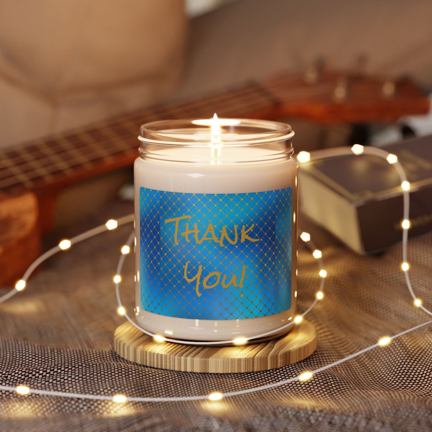 Thank You Scented Soy Candle — 9oz Gratitude Gift Jar