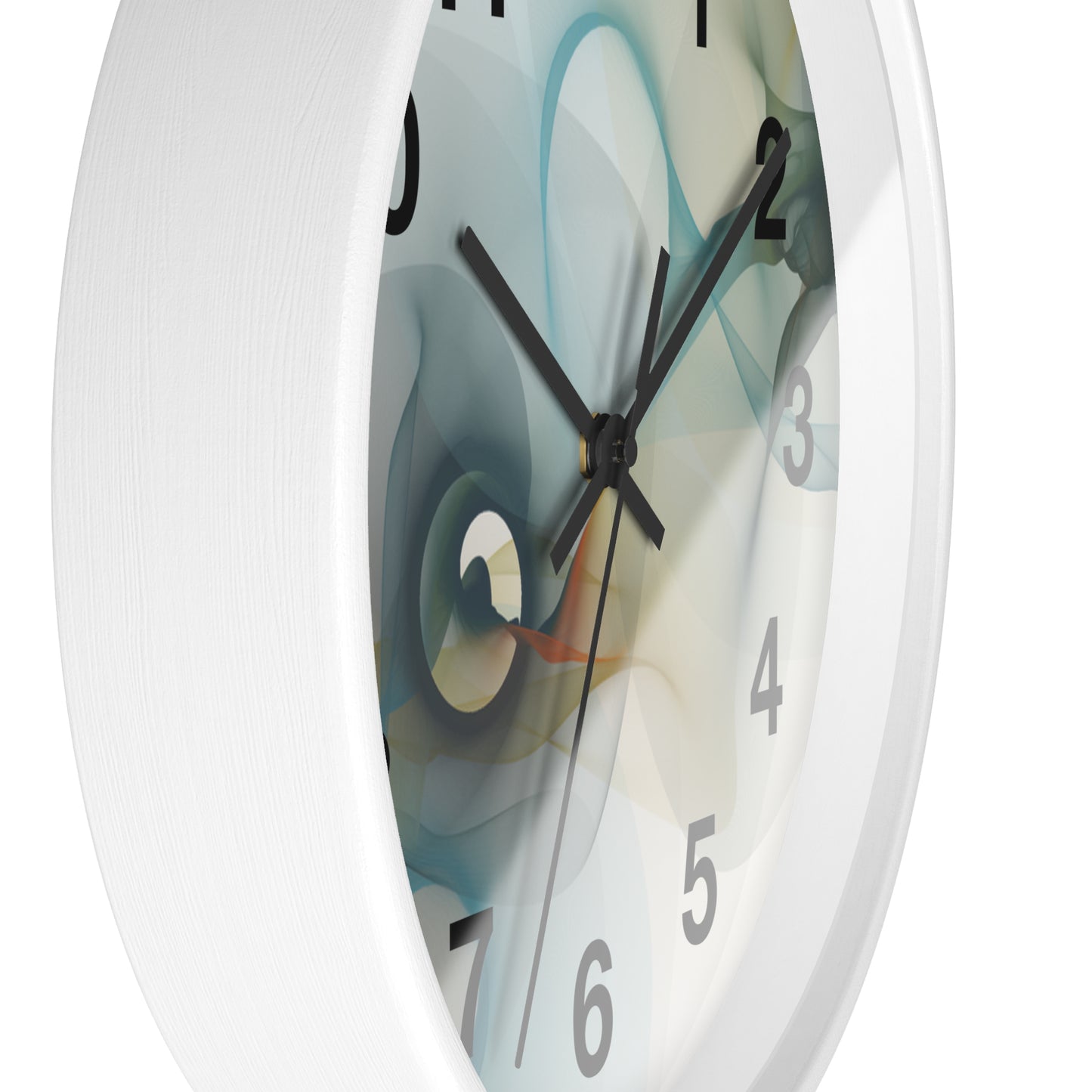 Abstract Smoke Wall Clock | Modern Home Decor