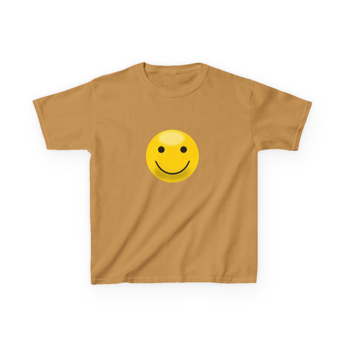 Kids Smiley Face Tee - Fun Cotton Shirt for Kids