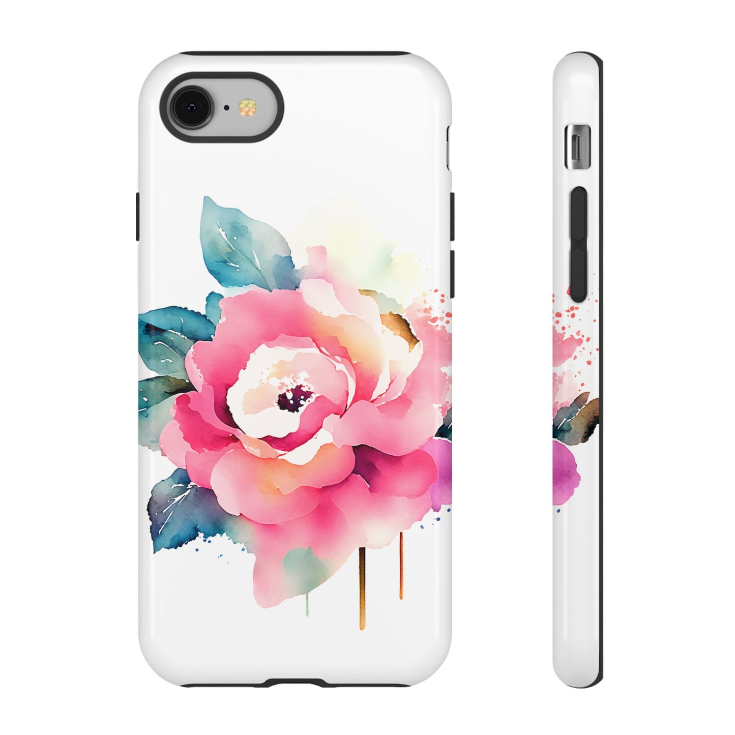Floral Phone Case - Vibrant Rose Design