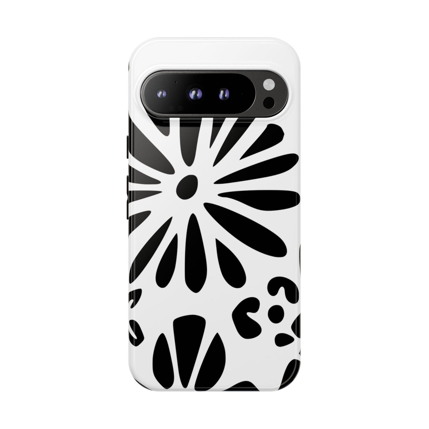 Stylish Phone Case with Floral Design, Tough Phone Cover for Her, Trendy Black and White Cell Phone Case, Unique Gift for Birthdays [...]