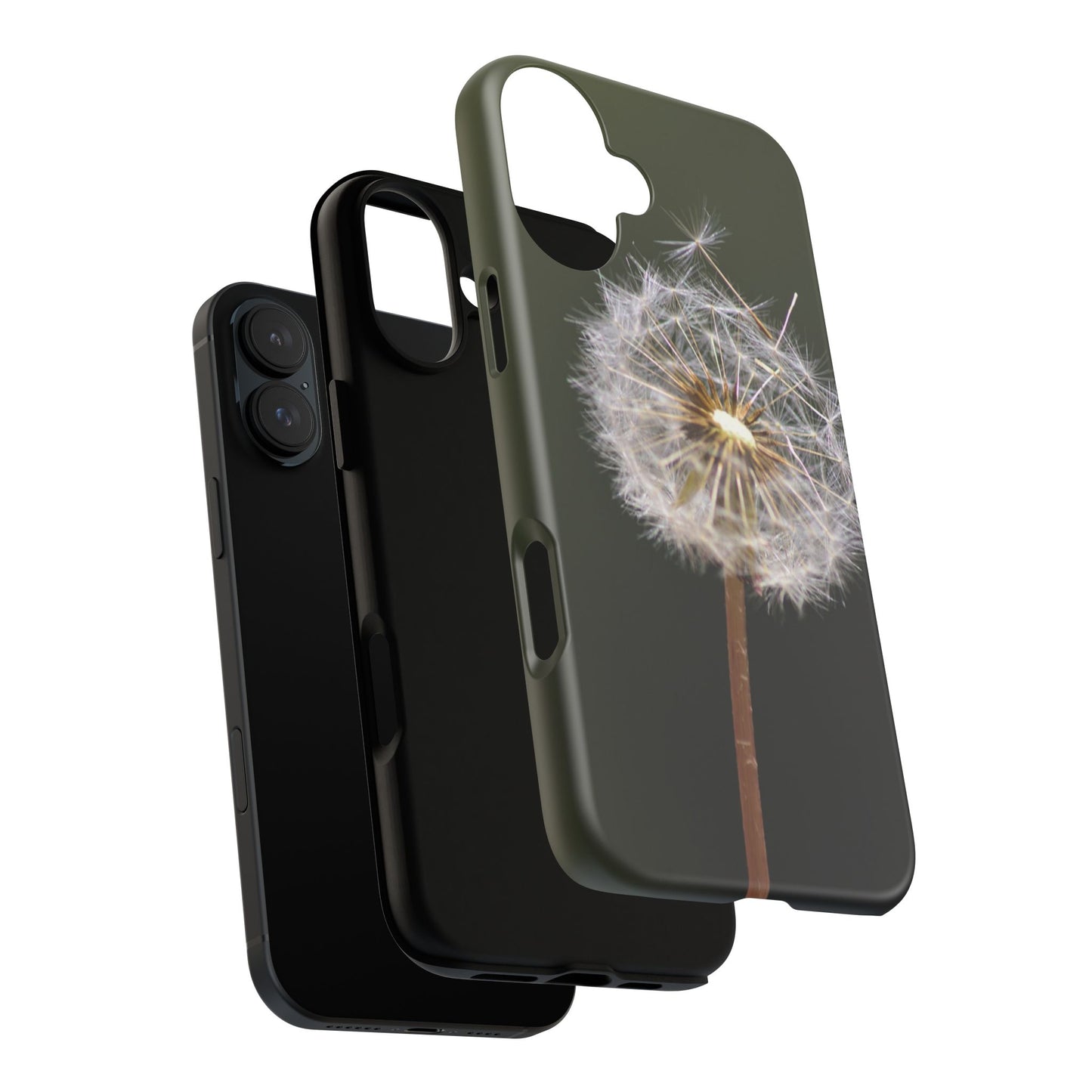 Dandelion Photo Tough Case — Protective Floral Phone Cover