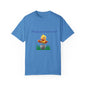 Egg-citing Garment-Dyed T-shirt: Perfect for Easter, Spring Celebrations