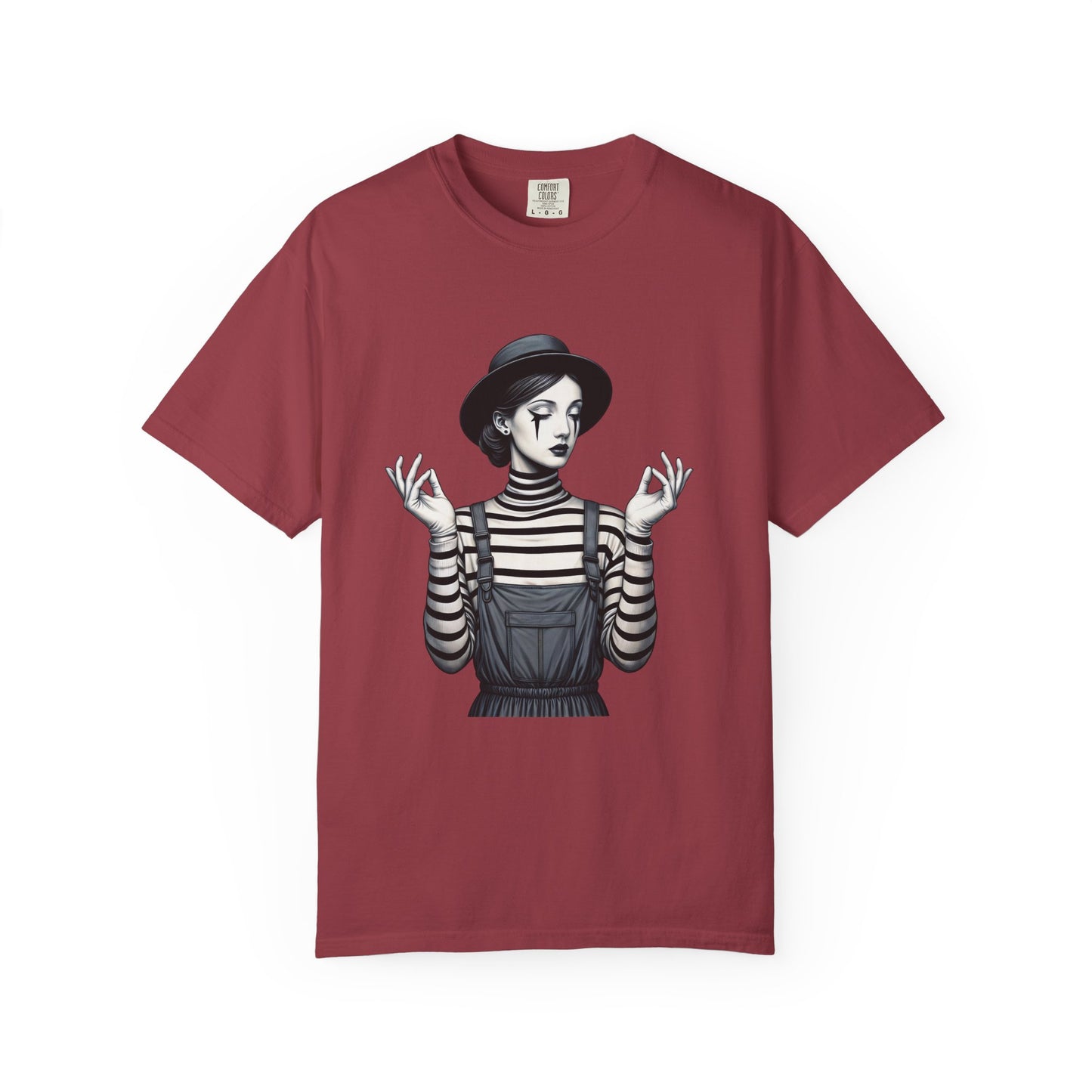 Gothic Striped Graphic Unisex T-Shirt, Edgy Casual Wear, Alternative Fashion, Gift for Her