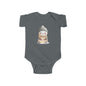 Adorable Winter Snowman Infant Bodysuit, Cute Baby Outfit, Holiday Gift, Seasonal Wear, Baby Shower Present