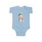 Adorable Winter Snowman Infant Bodysuit, Cute Baby Outfit, Holiday Gift, Seasonal Wear, Baby Shower Present