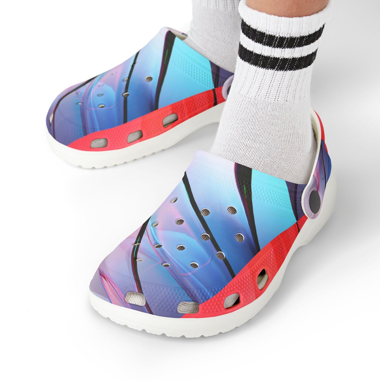 Vibrant Kids' Clogs